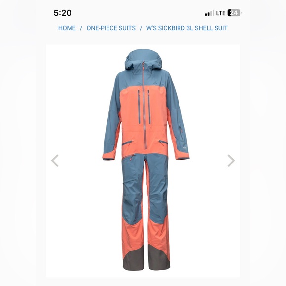 Strafe Sickbird Womens one piece ski suit NWT - Picture 1 of 14